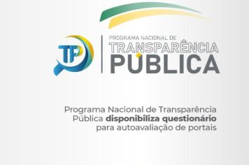 Programa Nacional de Transparência Pública libera acesso a sistema de autoavaliação de portais